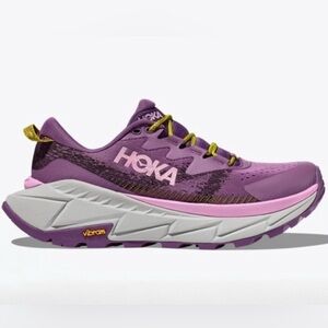 Hoka Women's Purple Running Shoes Skyline float hiking